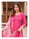 Copper By Aanchi Roman Silk Wholesale Kurti With Bottom Dupatta In India